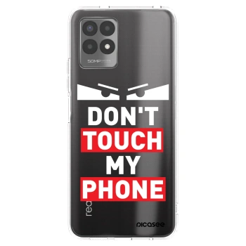 Picasee husă transparentă din silicon pentru Realme 8i - Shadow Eye - Transparent