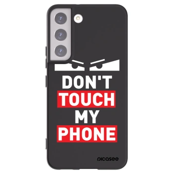 Picasee husă neagră din silicon pentru Samsung Galaxy S22 5G - Shadow Eye - Transparent