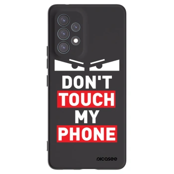 Picasee husă neagră din silicon pentru Samsung Galaxy A53 5G A536 - Shadow Eye - Transparent
