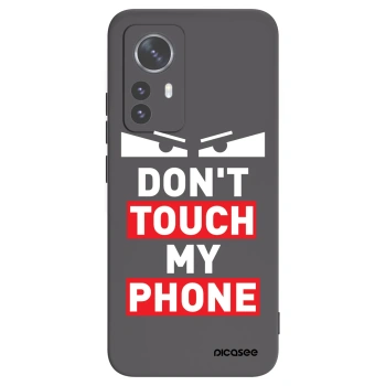 Picasee husă neagră din silicon pentru Xiaomi 12 Pro - Shadow Eye - Transparent