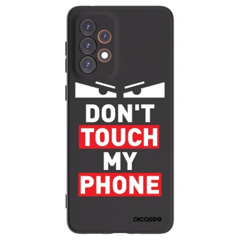 Picasee husă neagră din silicon pentru Samsung Galaxy A33 5G A336 - Shadow Eye - Transparent