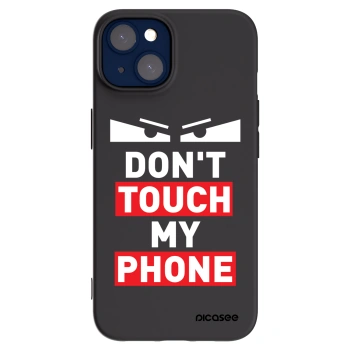 Picasee husă neagră din silicon pentru Apple iPhone 14 - Shadow Eye - Transparent