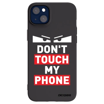 Picasee husă neagră din silicon pentru Apple iPhone 14 Plus - Shadow Eye - Transparent