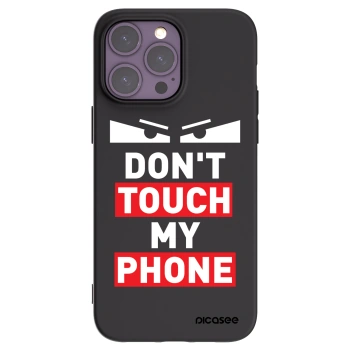 Picasee husă neagră din silicon pentru Apple iPhone 14 Pro Max - Shadow Eye - Transparent