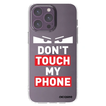 Picasee husă transparentă din silicon pentru Apple iPhone 14 Pro Max - Shadow Eye - Transparent