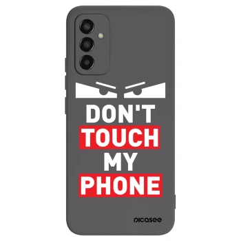 Picasee husă neagră din silicon pentru Samsung Galaxy M13 M135F - Shadow Eye - Transparent