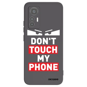 Picasee husă neagră din silicon pentru Xiaomi 12 Lite - Shadow Eye - Transparent