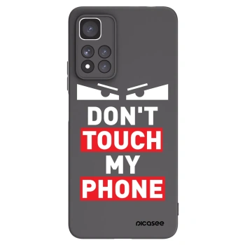 Picasee husă neagră din silicon pentru Xiaomi Redmi Note 11 Pro+ 5G - Shadow Eye - Transparent