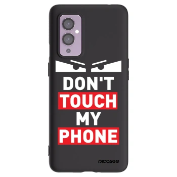 Picasee husă neagră din silicon pentru OnePlus 9 - Shadow Eye - Transparent