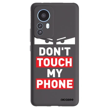 Picasee husă neagră din silicon pentru Xiaomi 12T Pro - Shadow Eye - Transparent