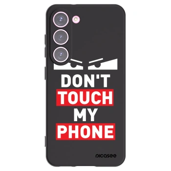 Picasee husă neagră din silicon pentru Samsung Galaxy S23 5G - Shadow Eye - Transparent