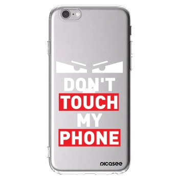 Picasee husă transparentă din silicon pentru Apple iPhone 6/6S - Shadow Eye - Transparent