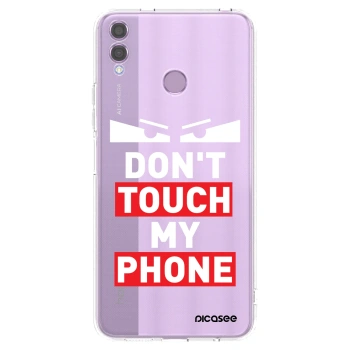 Picasee husă transparentă din silicon pentru Honor 8X - Shadow Eye - Transparent