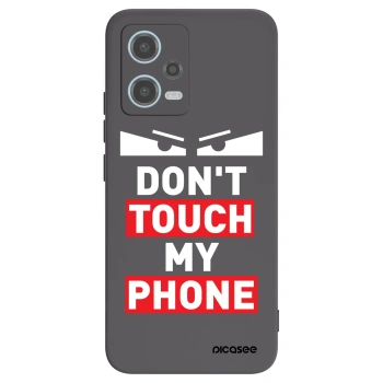 Picasee husă neagră din silicon pentru Xiaomi Redmi Note 12 5G - Shadow Eye - Transparent