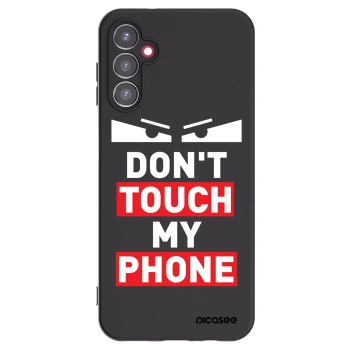 Picasee husă neagră din silicon pentru Samsung Galaxy A14 5G A146P - Shadow Eye - Transparent