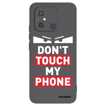 Picasee husă neagră din silicon pentru Xiaomi Redmi 12C - Shadow Eye - Transparent