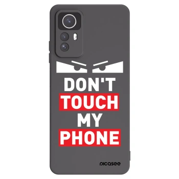 Picasee husă neagră din silicon pentru Xiaomi Redmi Note 12S - Shadow Eye - Transparent