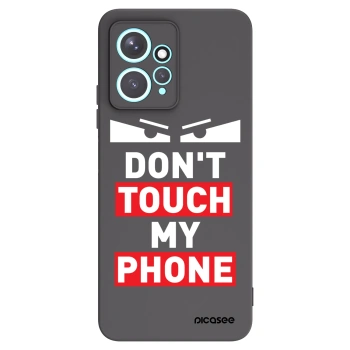 Picasee husă neagră din silicon pentru Xiaomi Redmi Note 12 4G - Shadow Eye - Transparent