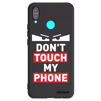 Picasee husă neagră din silicon pentru Huawei Nova 3 - Shadow Eye - Transparent