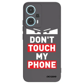 Picasee husă neagră din silicon pentru Xiaomi Poco F5 - Shadow Eye - Transparent