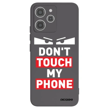 Picasee husă neagră din silicon pentru Xiaomi Redmi 12 4G - Shadow Eye - Transparent