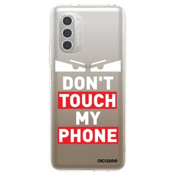 Picasee husă transparentă din silicon pentru Motorola Moto G51 - Shadow Eye - Transparent
