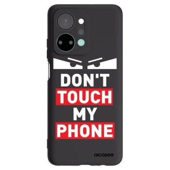 Picasee husă neagră din silicon pentru Honor X7a - Shadow Eye - Transparent