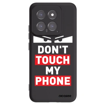 Picasee husă neagră din silicon pentru Xiaomi 14 - Shadow Eye - Transparent