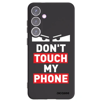 Picasee husă neagră din silicon pentru Samsung Galaxy S24+ S926B 5G - Shadow Eye - Transparent