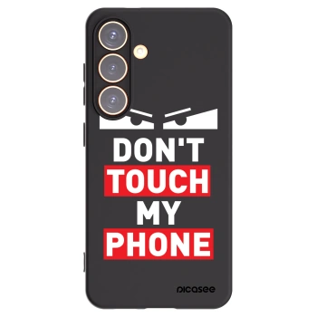 Picasee husă neagră din silicon pentru Samsung Galaxy S24 S921B 5G - Shadow Eye - Transparent