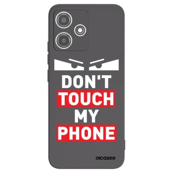 Picasee husă neagră din silicon pentru Xiaomi Redmi 12 5G - Shadow Eye - Transparent