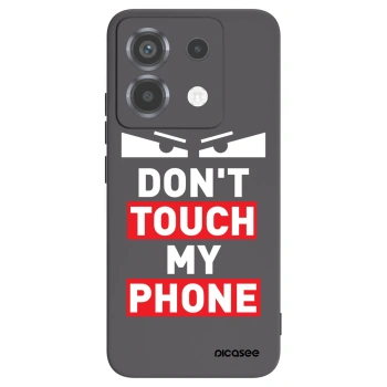 Picasee husă neagră din silicon pentru Xiaomi Poco X6 - Shadow Eye - Transparent