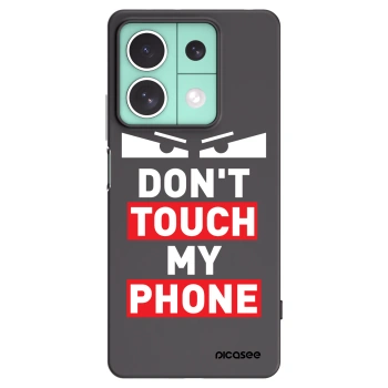 Picasee husă neagră din silicon pentru Xiaomi Redmi Note 13 5G - Shadow Eye - Transparent