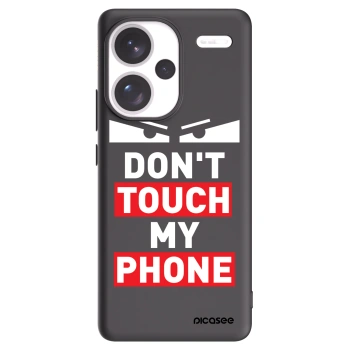 Picasee husă neagră din silicon pentru Xiaomi Redmi Note 13 Pro+ 5G - Shadow Eye - Transparent