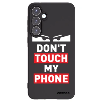 Picasee husă neagră din silicon pentru Samsung Galaxy A55 5G A556B - Shadow Eye - Transparent