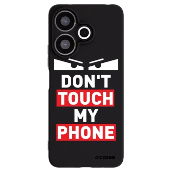 Picasee husă neagră din silicon pentru Xiaomi Redmi 13 4G - Shadow Eye - Transparent