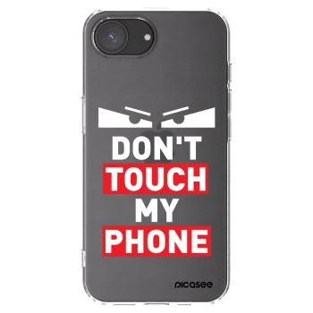 Picasee husă transparentă din silicon pentru Apple iPhone 16e - Shadow Eye - Transparent