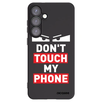 Picasee husă neagră din silicon pentru Samsung Galaxy S25+ 5G - Shadow Eye - Transparent