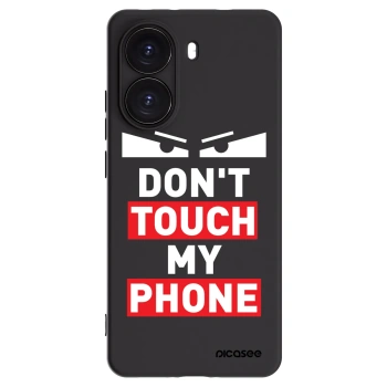 Picasee husă neagră din silicon pentru Xiaomi Poco X7 Pro 5G - Shadow Eye - Transparent