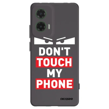 Picasee husă neagră din silicon pentru Motorola Moto G35 5G - Shadow Eye - Transparent