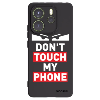 Picasee husă neagră din silicon pentru Xiaomi Redmi Note 14 4G - Shadow Eye - Transparent