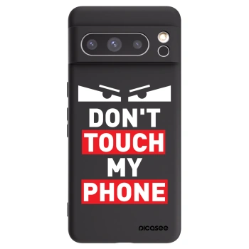 Picasee husă neagră din silicon pentru Google Pixel 8 Pro - Shadow Eye - Transparent