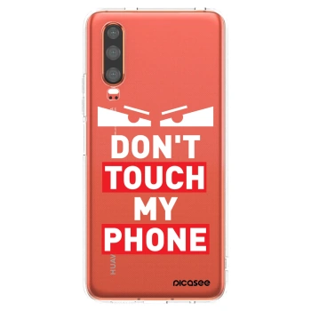 Picasee husă transparentă din silicon pentru Huawei P30 - Shadow Eye - Transparent