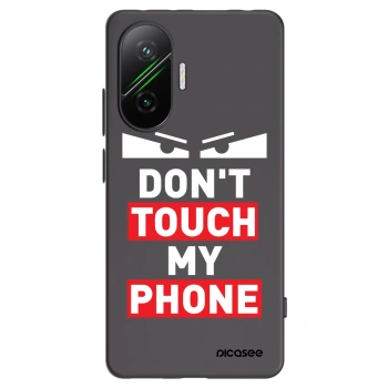 Picasee husă neagră din silicon pentru Xiaomi Poco F7 Pro 5G - Shadow Eye - Transparent