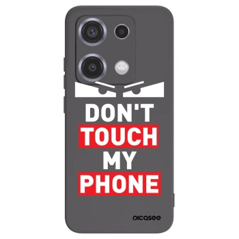 Picasee husă neagră din silicon pentru Xiaomi Redmi Note 14S - Shadow Eye - Transparent