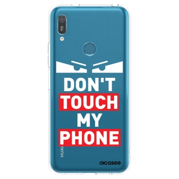 Picasee husă transparentă din silicon pentru Huawei Y6 2019 - Shadow Eye - Transparent