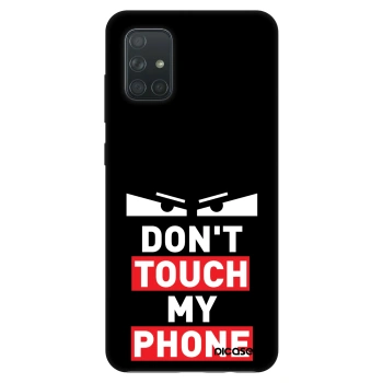 Husă pentru Samsung Galaxy A71 A715F - Shadow Eye - Transparent