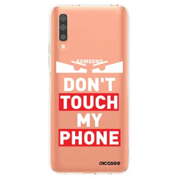Picasee husă transparentă din silicon pentru Samsung Galaxy A70 A705F - Shadow Eye - Transparent