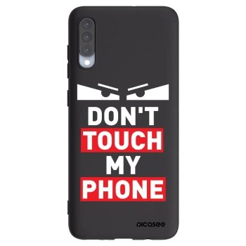 Picasee husă neagră din silicon pentru Samsung Galaxy A70 A705F - Shadow Eye - Transparent