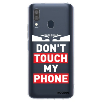 Picasee husă transparentă din silicon pentru Samsung Galaxy A40 A405F - Shadow Eye - Transparent